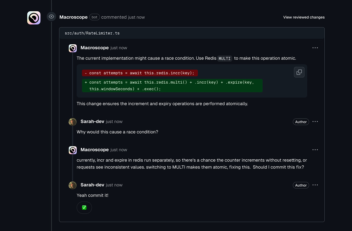 Code comment screenshot